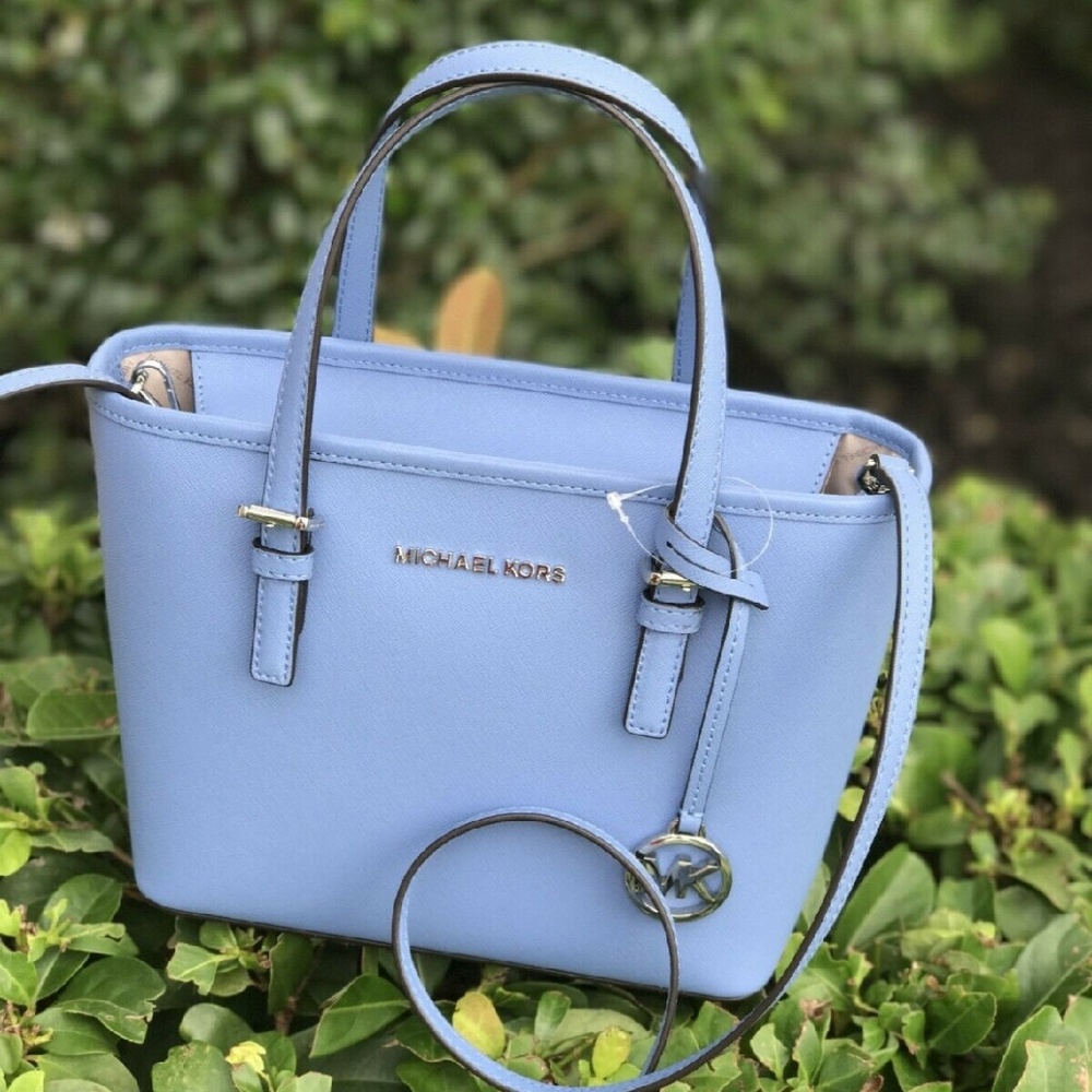 Michael Kors Jet Set Travel XS Tote in French Blue